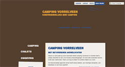 Desktop Screenshot of campingvorrelveen.nl